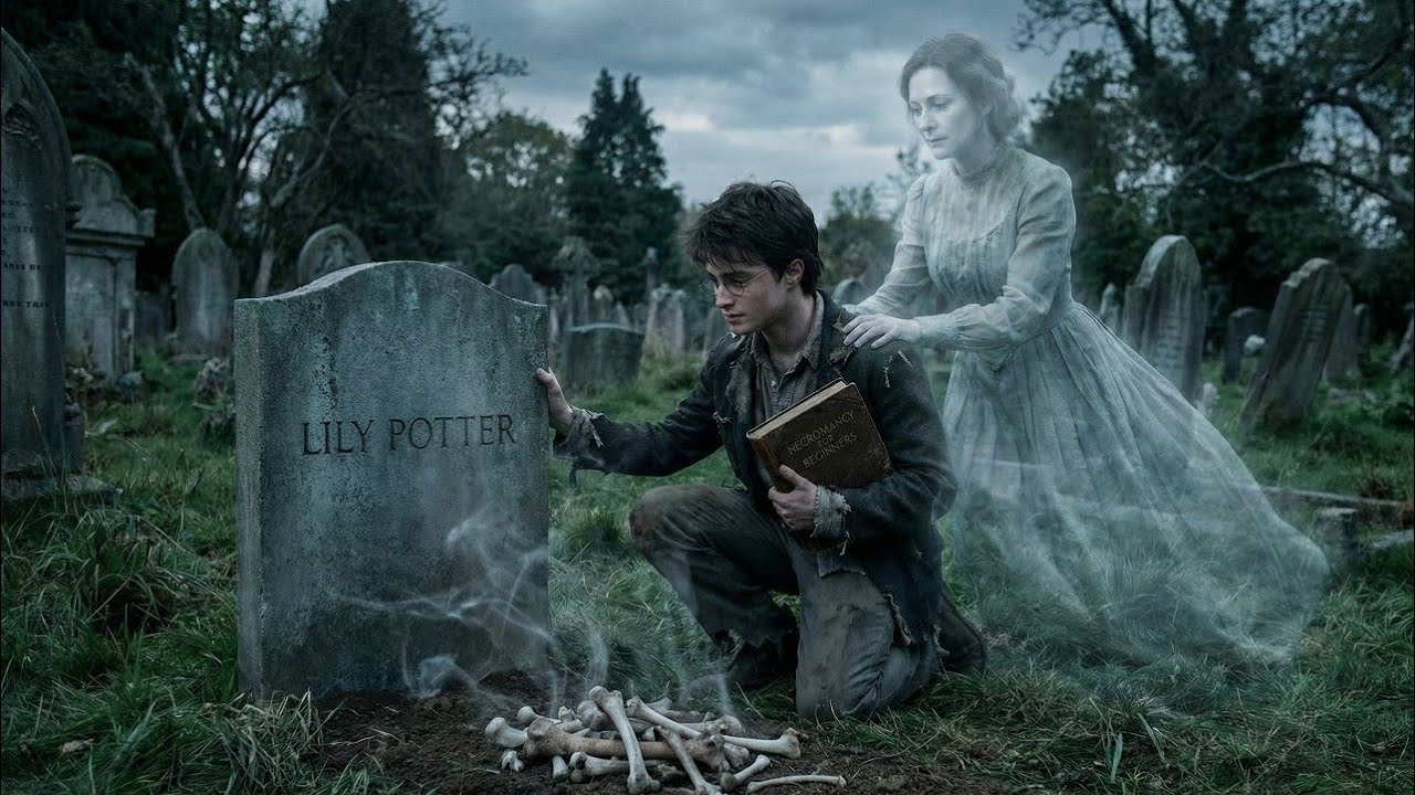 What If Harry Was Raised By Ghost Of Lily Potter In The Graveyard And Learned Necromancy