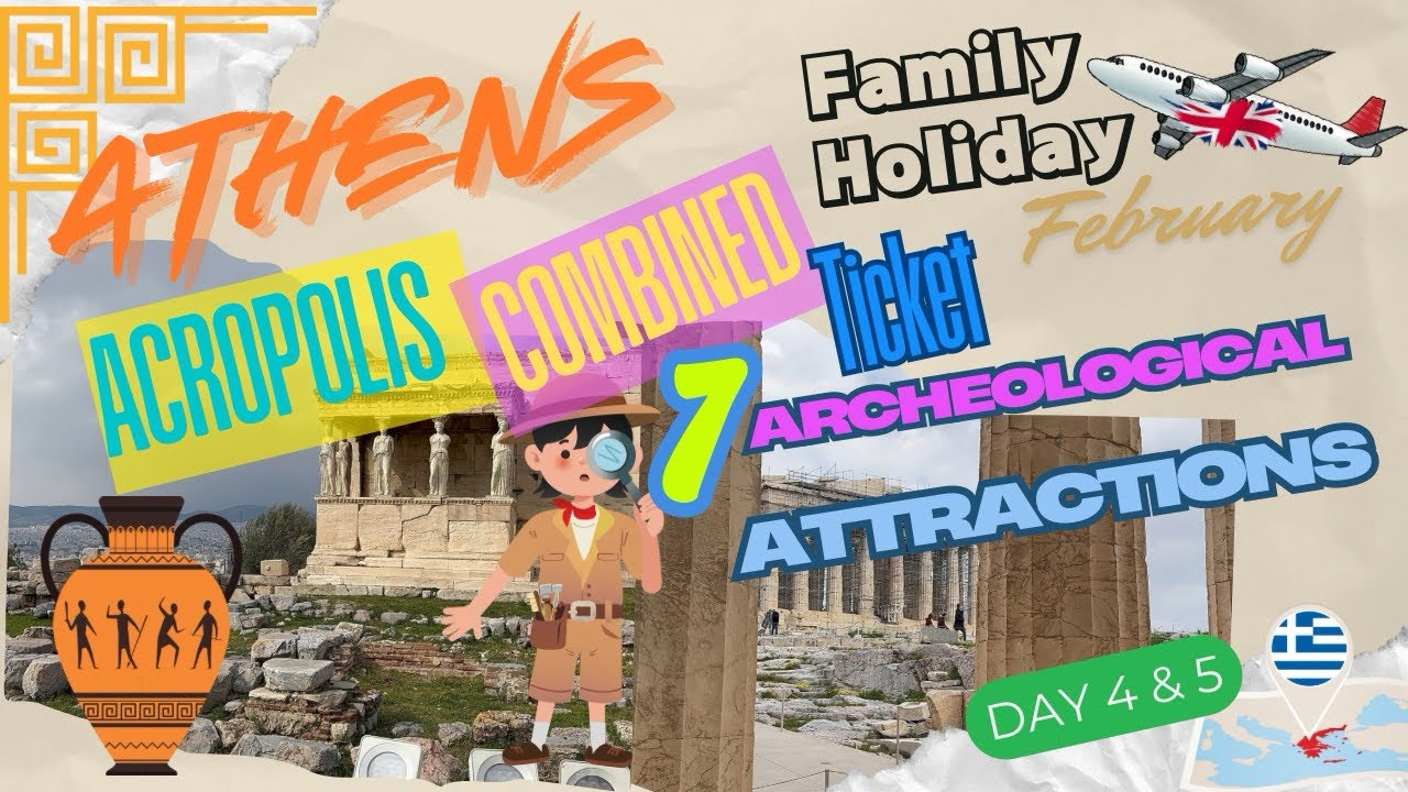 Co warto zobaczyc w Atenach ! Czyli 7 atrakcji w bilecie Combo ! Athens | Family Holiday Adventure