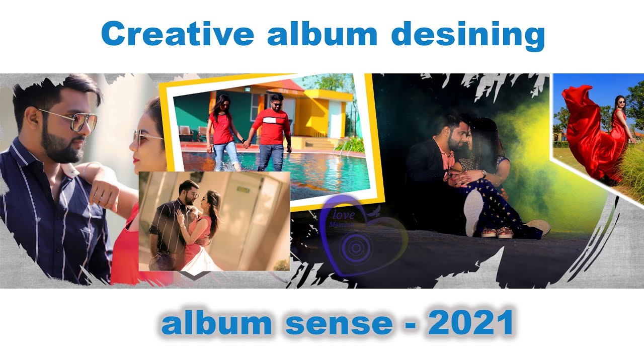 How to create wedding album design in album sense 2021 and Photo Sense I Raju Jiyani