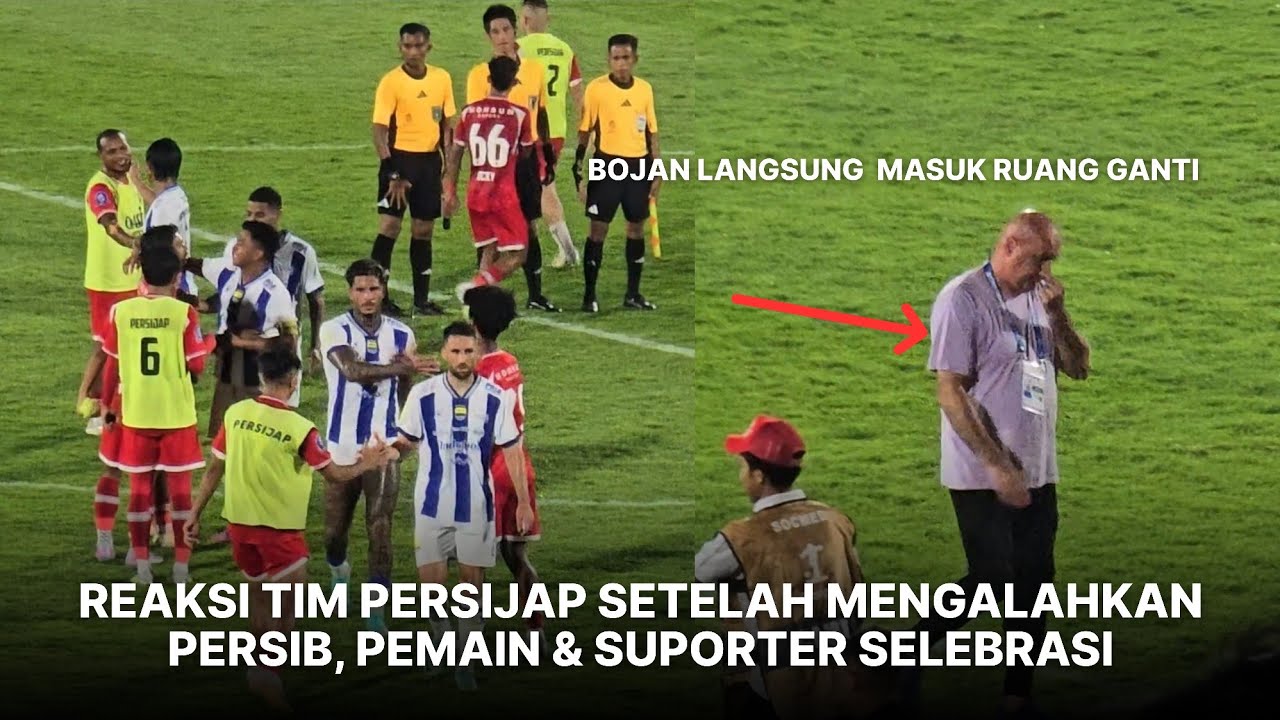 JEPARA SELEBRASI MENANG!! AFTER MATCH PERSIJAP VS PERSIB