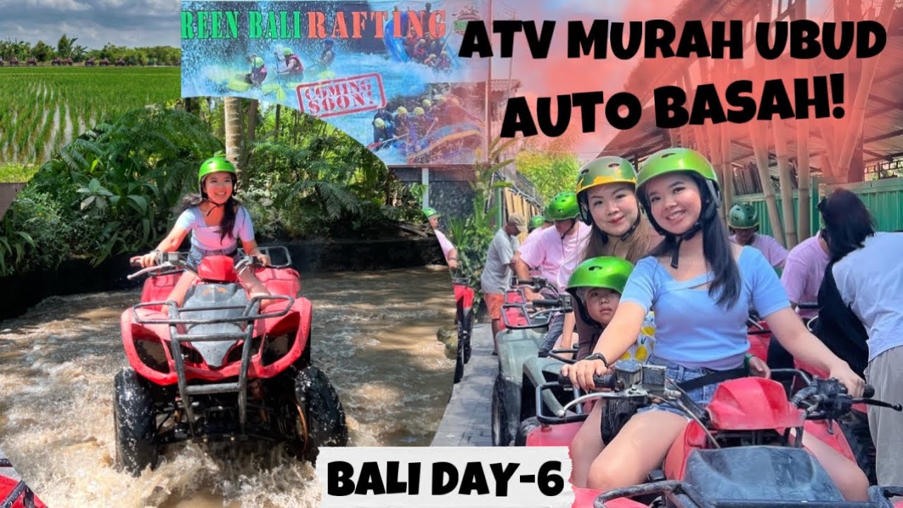 ATV MURAH GREEN BALI ADVENTURE UBUD, NASI BABI GULING SEKAR SUKAWATI