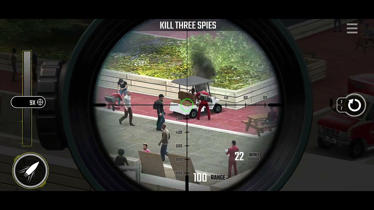 Pure Sniper , Z21, Albany, Mission 27, Spy Hard.