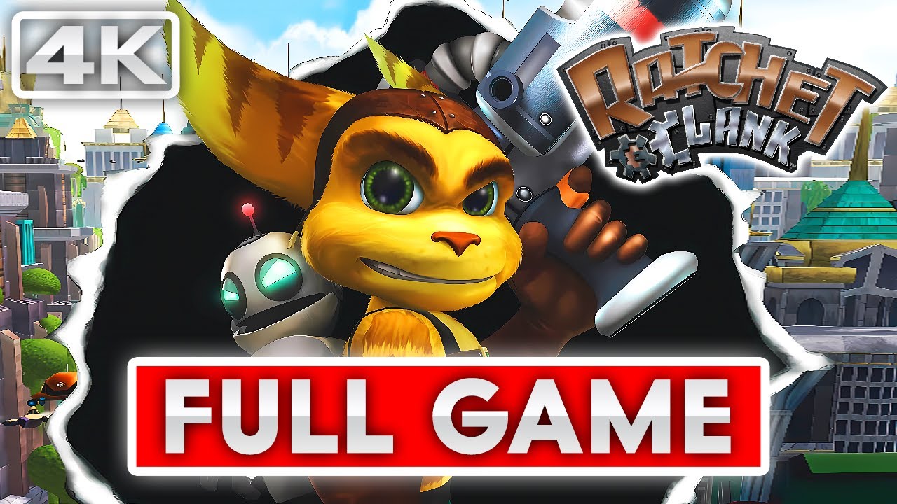 RATCHET & CLANK Gameplay Walkthrough FULL GAME (4K 60FPS) No Commentary