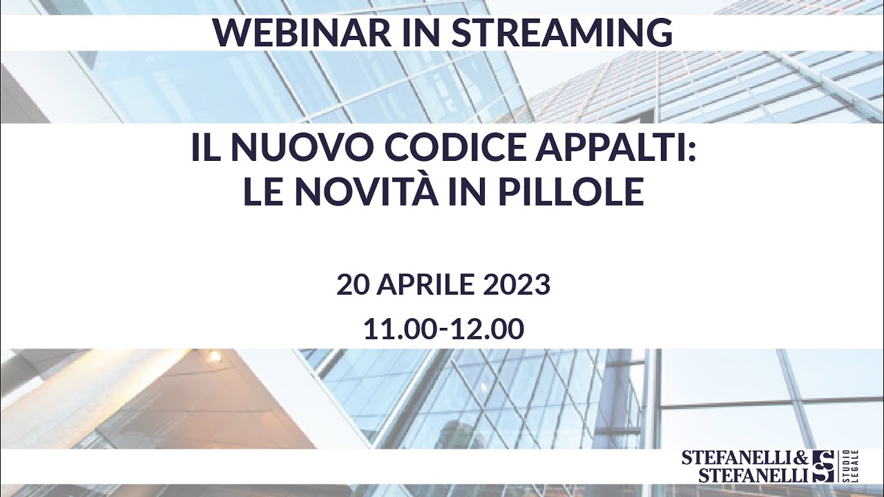 Nuovo Codice Appalti: le novità in pillole