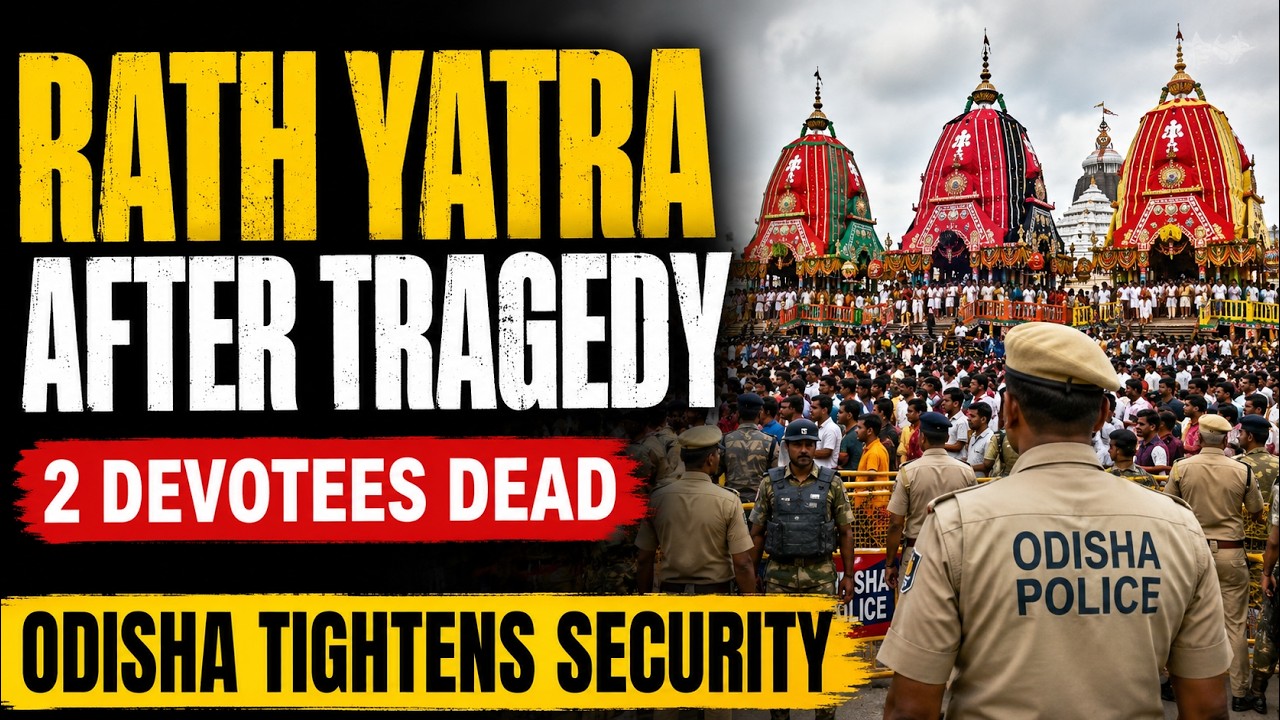Puri Rath Yatra 2026: Odisha Tightens Crowd Control After 2 Devotees Die | Jagannath Yatra Updates
