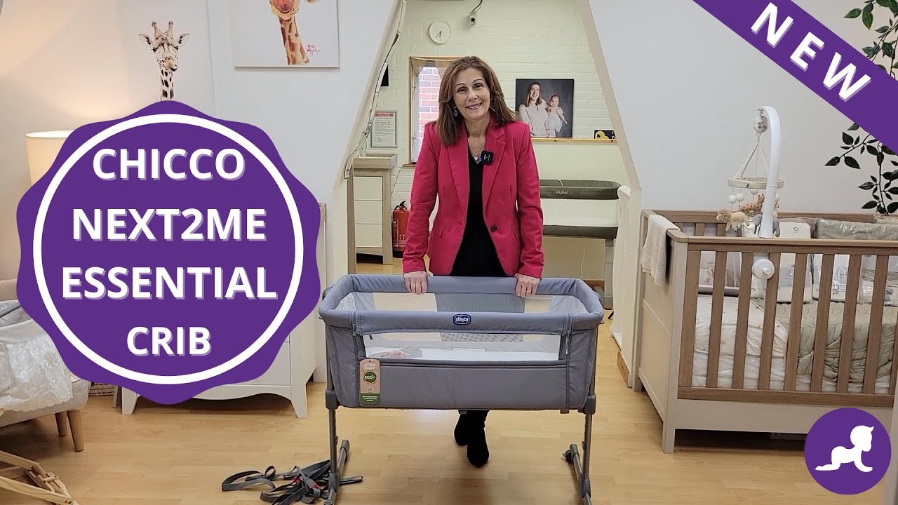 Детская кроватка Chicco Next2Me Essential | Демонстрация