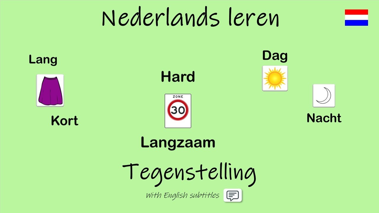 Nederlands leren; Tegenstellingen