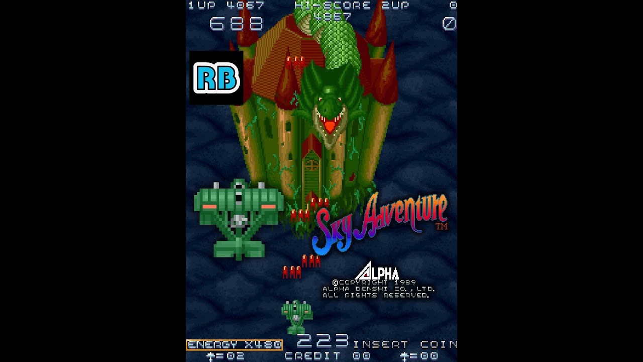 1989 [60fps] Sky Adventure 8815pts ALL
