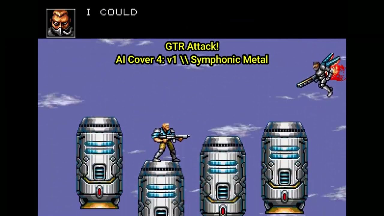 Contra: Hard Corps - GTR Attack! [AI Cover 4: v1] \\ Symphonic Metal