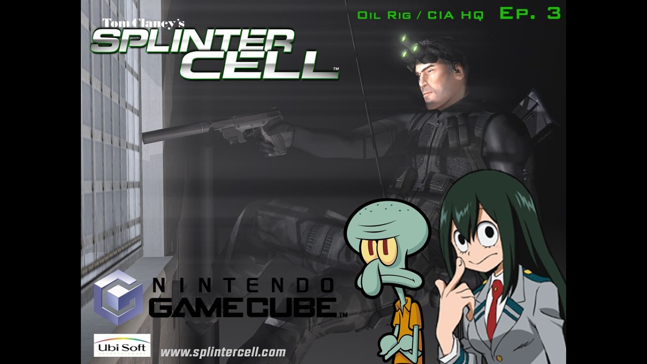 Tsu plays Splinter Cell on GameCube - Episode 3 - Going with Squidward! :D