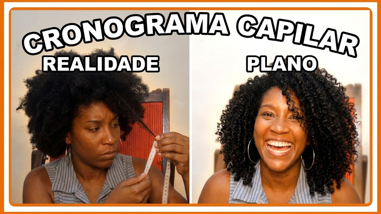 MEU CRONOGRAMA CAPILAR DE CRESCIMENTO PARA CABELOS CRESPOS (AGORA VAI) 😁