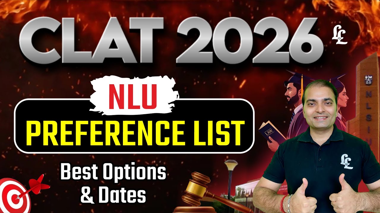 CLAT 2026 NLU Preference List | Best NLUs, Options & Important Dates | Linking CLAT |