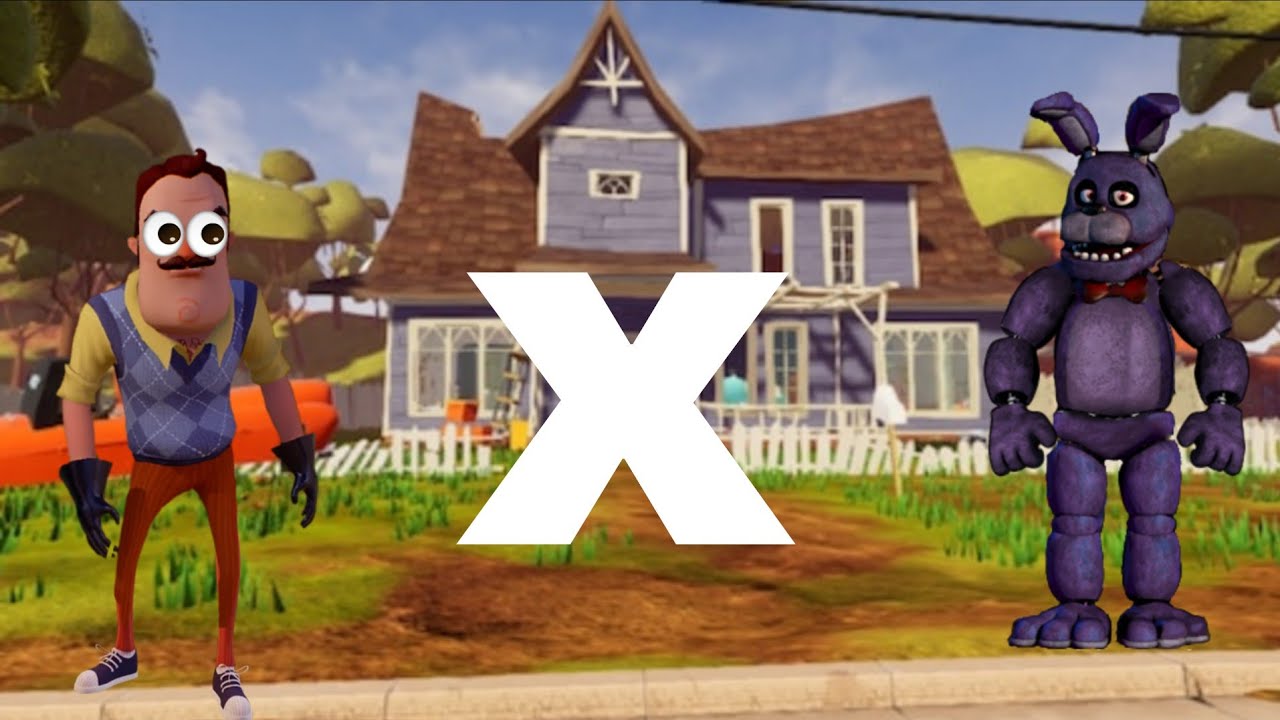 Hello Neighbor S Bonnie Z FNAF #helloneighbor #bonnie #fnaf #viral #fyp 