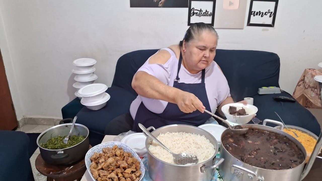 25 marmitas de feijoada 💰 saibam quanto gastei e lucrei.