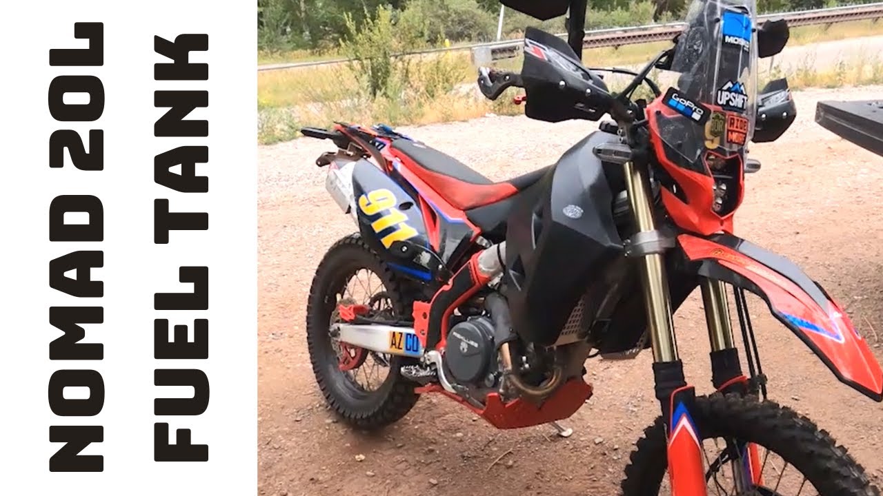 Бак Nomad 20 л для вашего Honda CRF450L / Часть 1: Установка