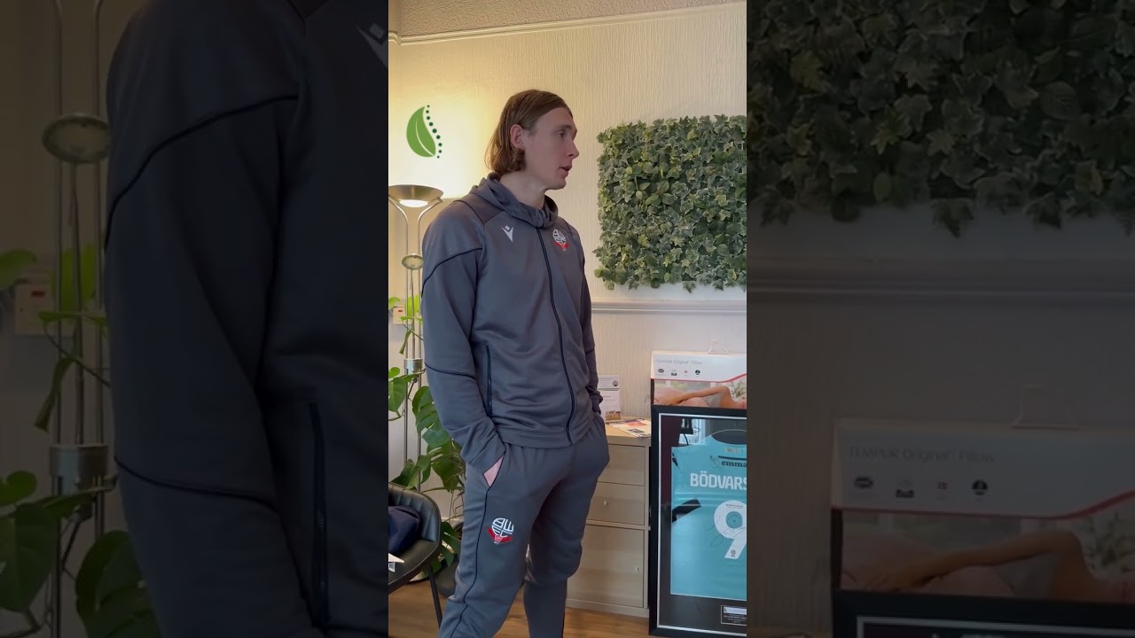 Bolton Wanderers player, Jon Dadi Bodvarsson, gives us his post game day tips | Bolton Spinal Health