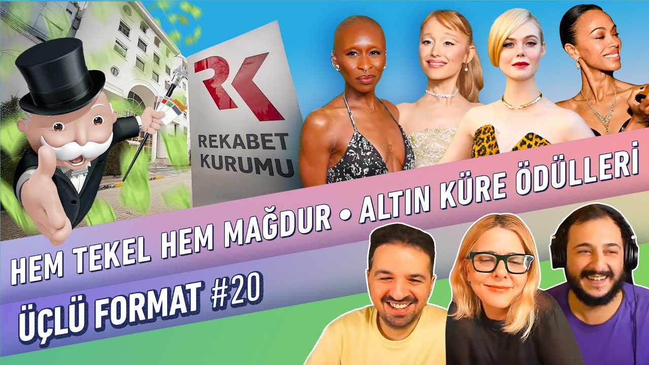 ID İletişim: Hem Tekel Hem Mağdur, Altın Küre Ödülleri ve Kırmızı Halı | Üçlü Format #20