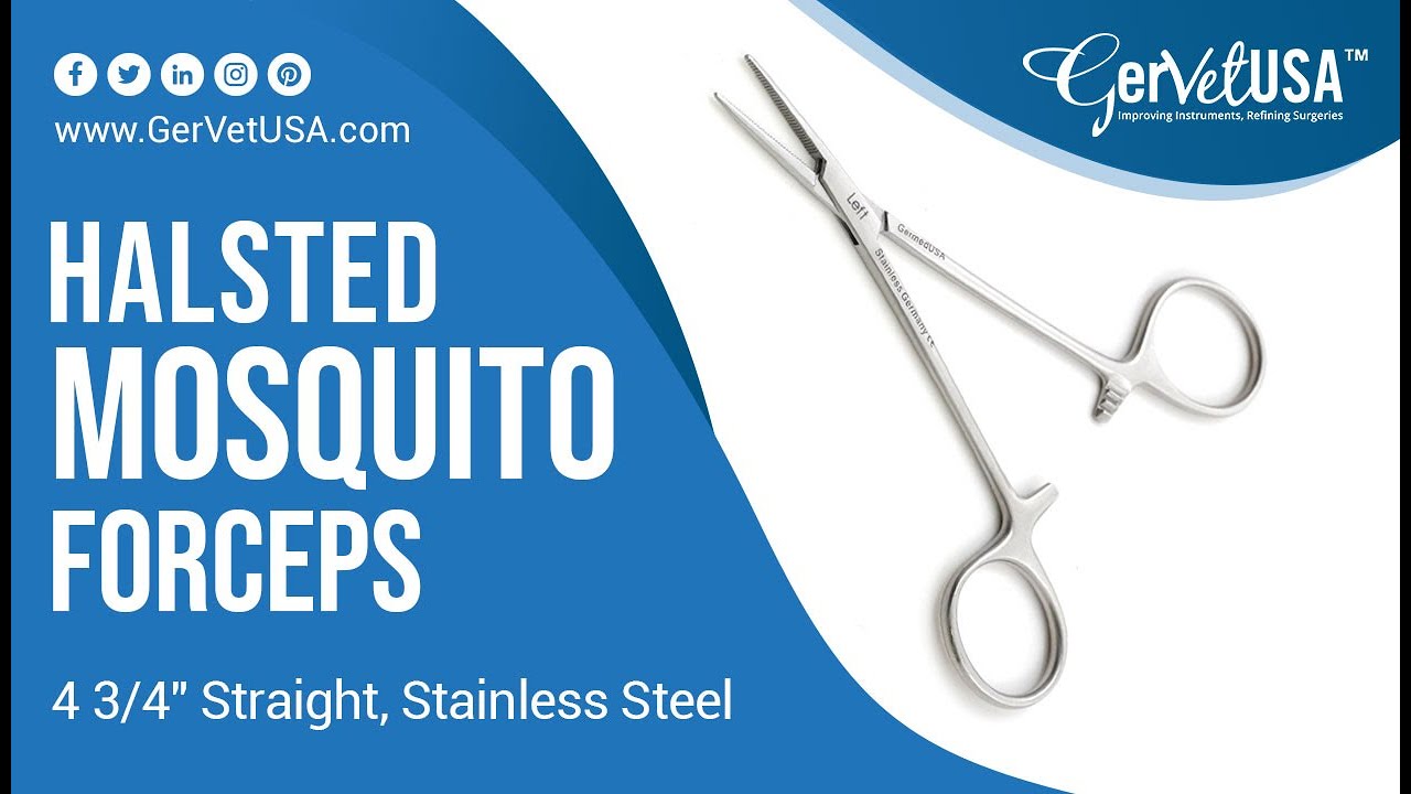 Halsted Mosquito Forceps 4 3/4