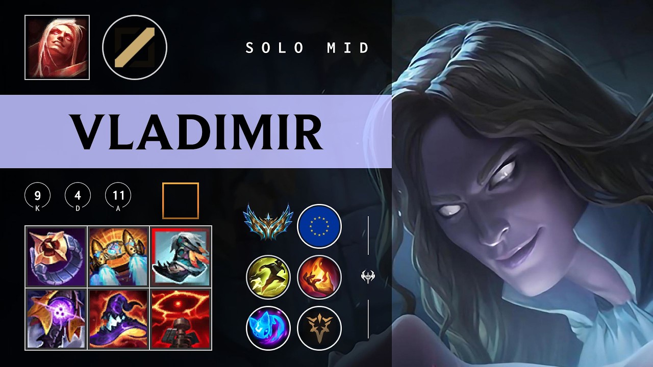 Vladimir Mid vs Azir - EUW Challenger Patch 26.03