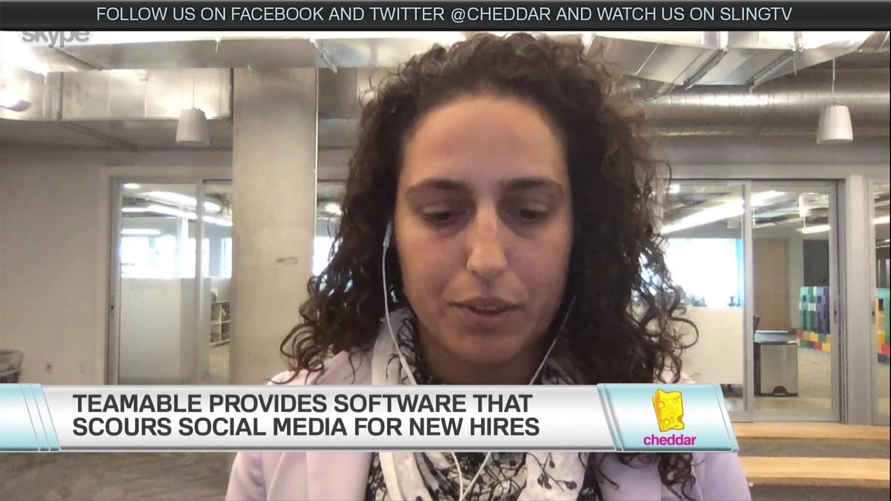 Cheddar interview with Laura Bilazarian, CEO of Teamable