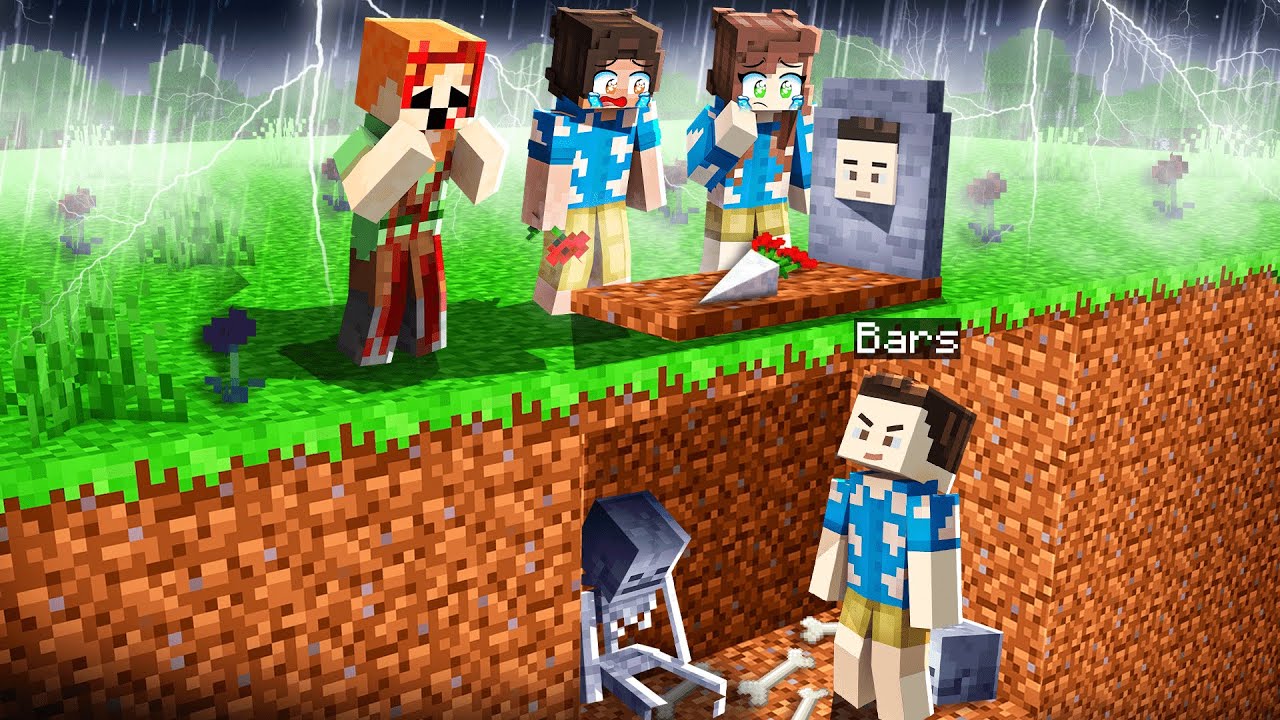 BARS SAHTE ÖLÜM HAZIRLAYIP BİZİ KANDIRDI 🤬 (Minecraft)
