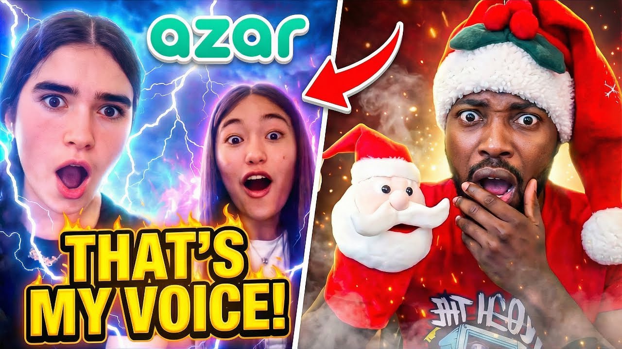 Mimicking People's Voices on AZAR Prank