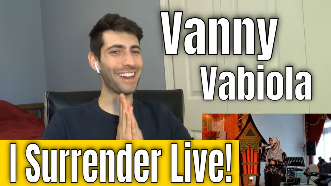 Vanny Vabiola - I Surrender (Celine Dion Cover Live) REACTION
