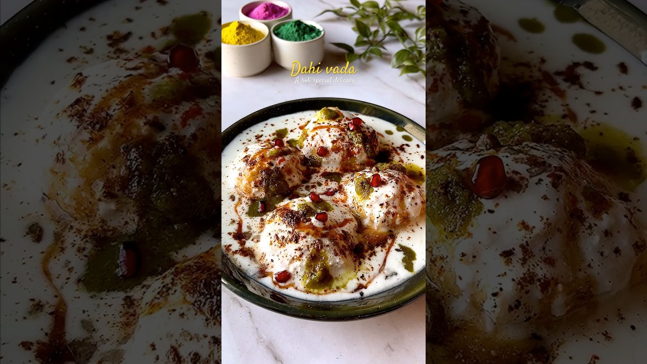 Ep-3 (Bihar ki holi) Holi special dahi vada🤌 #dahivada #holispecial #dahibhalla #holi