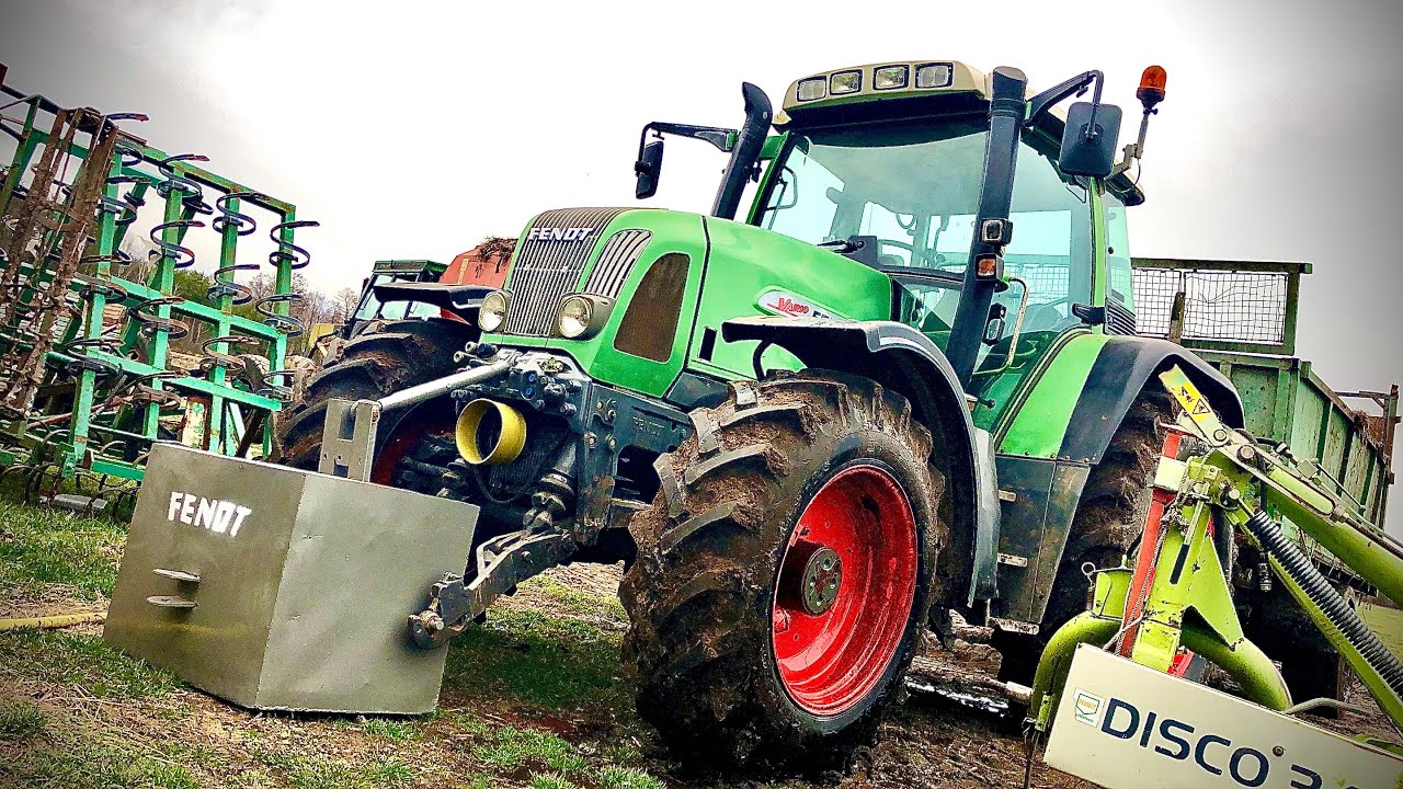 ☆ Budowa Obciążnika na Przedni TUZ ☆ Nowy nabytek Obciążnik 700kg ☆ Fendt Vario 716 ☆