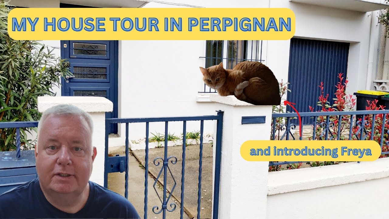 I'm LIVING in France! My Honest Rental House Tour in Perpignan