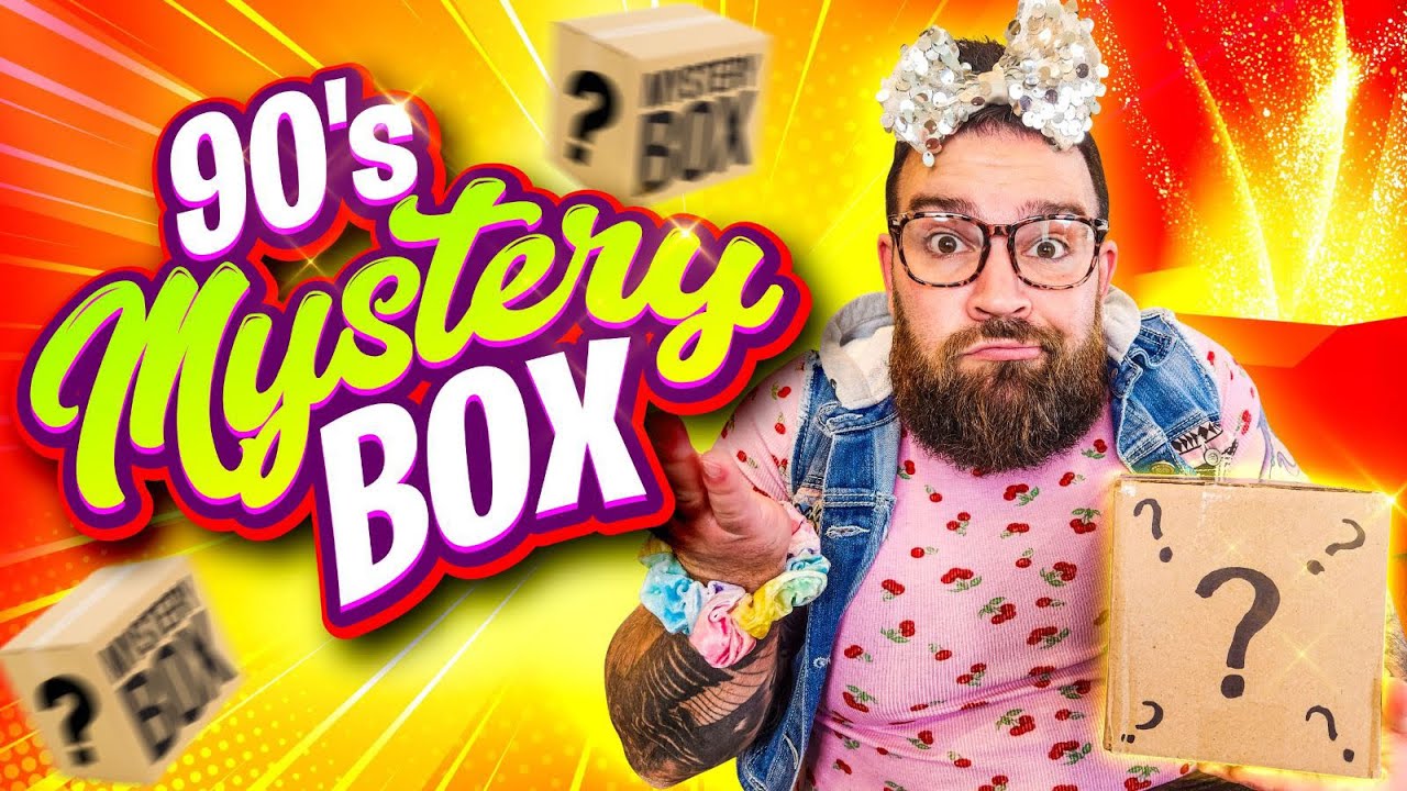 90's Mystery Box! 📦 Unboxing the Ultimate Nostalgia Kit 🥰 What We Forgot About the 90s