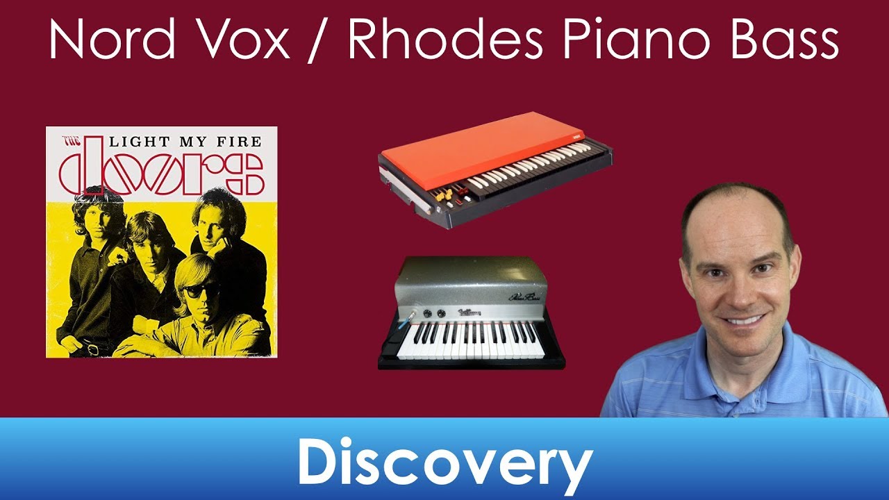 Nord Vox Continental | Родосский фортепианный бас-учебник