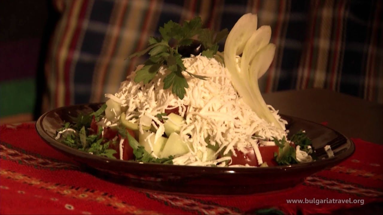 Bulgarische Küche und Getränk