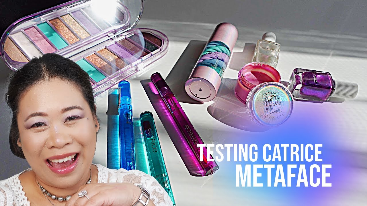 Testing CATRICE METAFACE LIMITED EDITION!