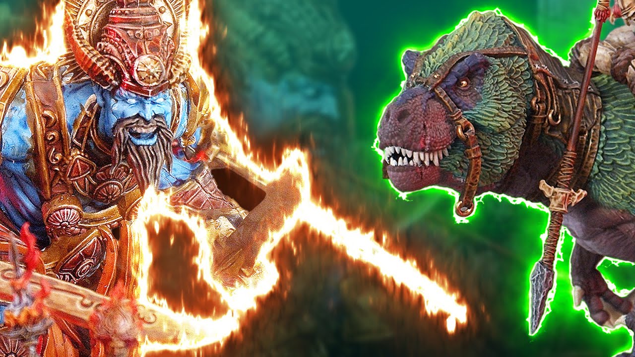 Kampf der Riesen: T-Rex vs. Bakasura - Conquest last argument of Kings Spielbericht. | DICED