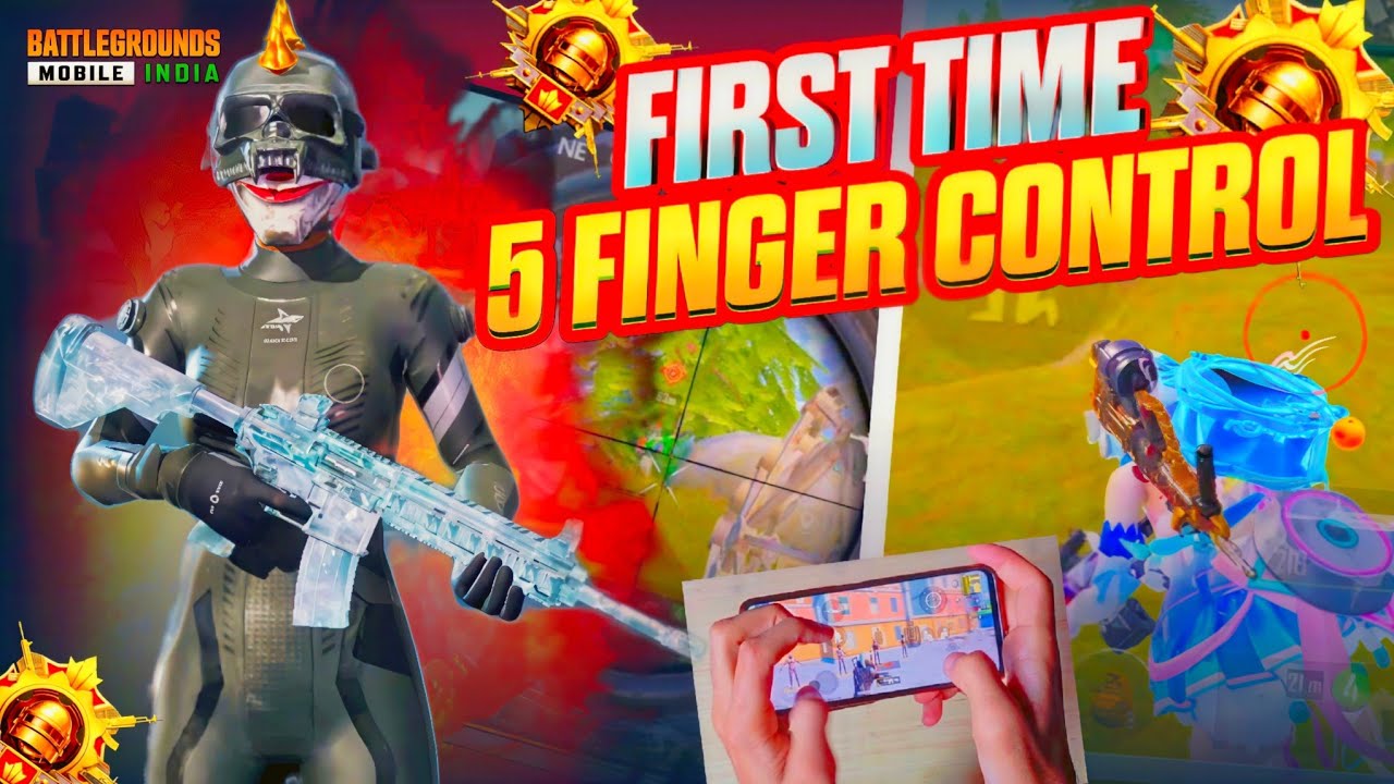 I'm Shocked After Using 5 finger for 2 Day😱#bgmi 