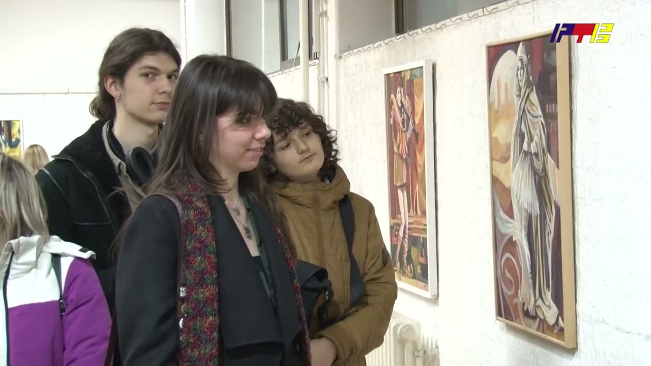 Otvorena izložba Srđana Cakića / RTV Vranje / 13. 02. 2026.