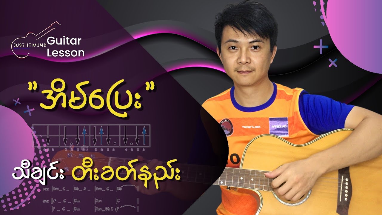 အိမ်ပြေး-ဖော်ကာ(fokker) Guitar tutorial by Moe