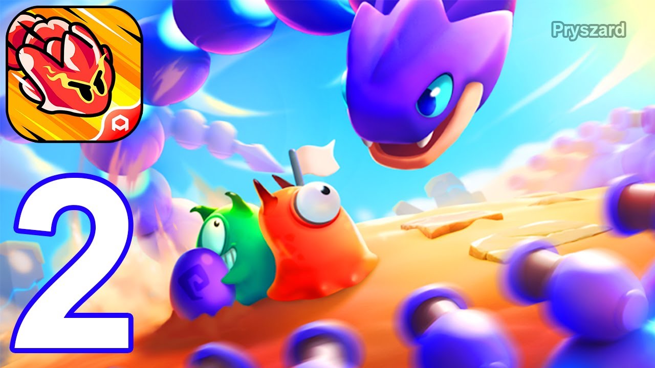 SSSnaker - Gameplay Walkthrough Part 2 Lava Cave iOS, Android Gameplay