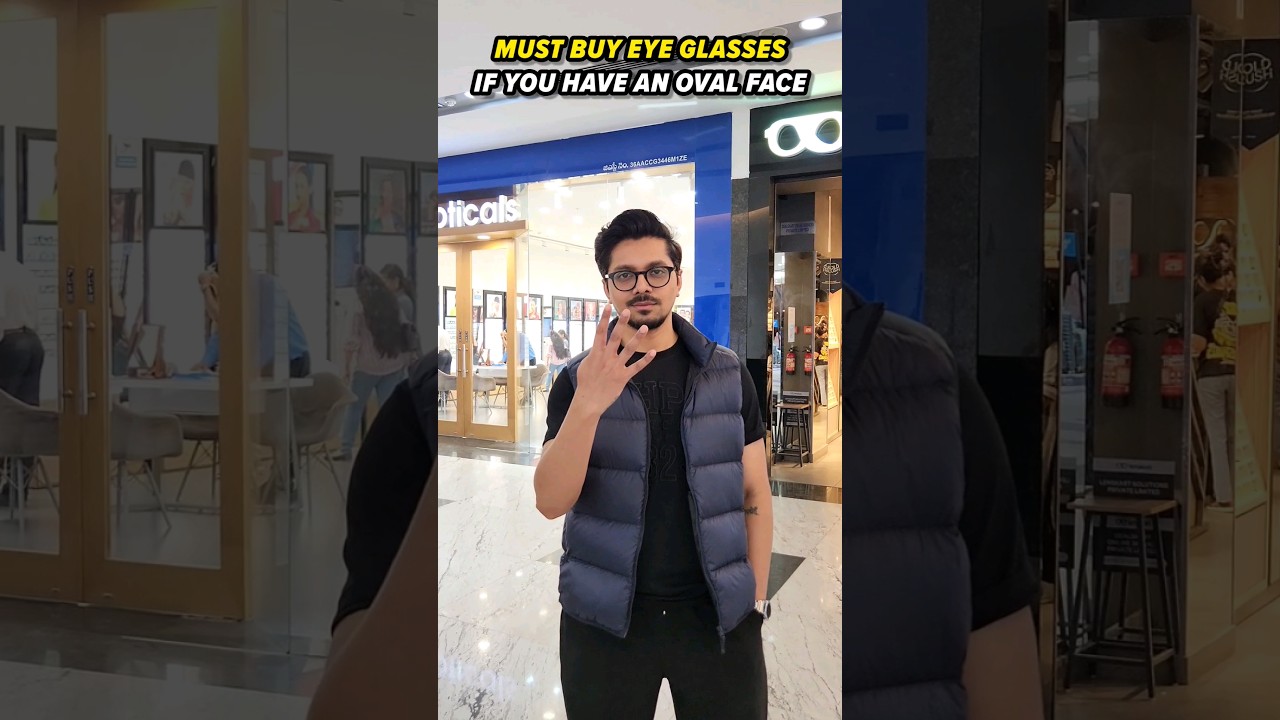 4 Eye Glasses That Look Best On An Oval Face 👍👓 #faceshapes #eyeglasses #shoppingguide #mensfashion