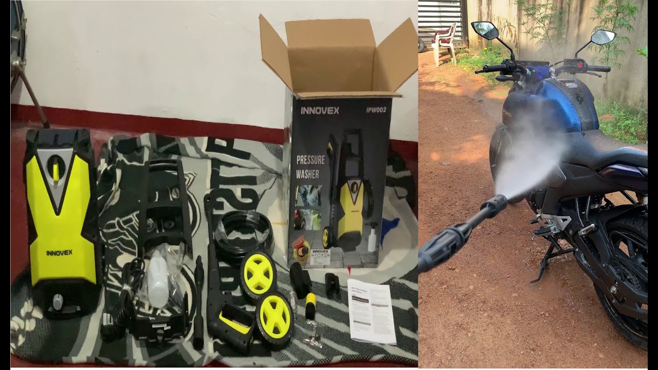 Innovex Pressure Washer (IPW 002). 1500W. Maximum Pressure 120Bar. Rated Pressure 80Bar. full review