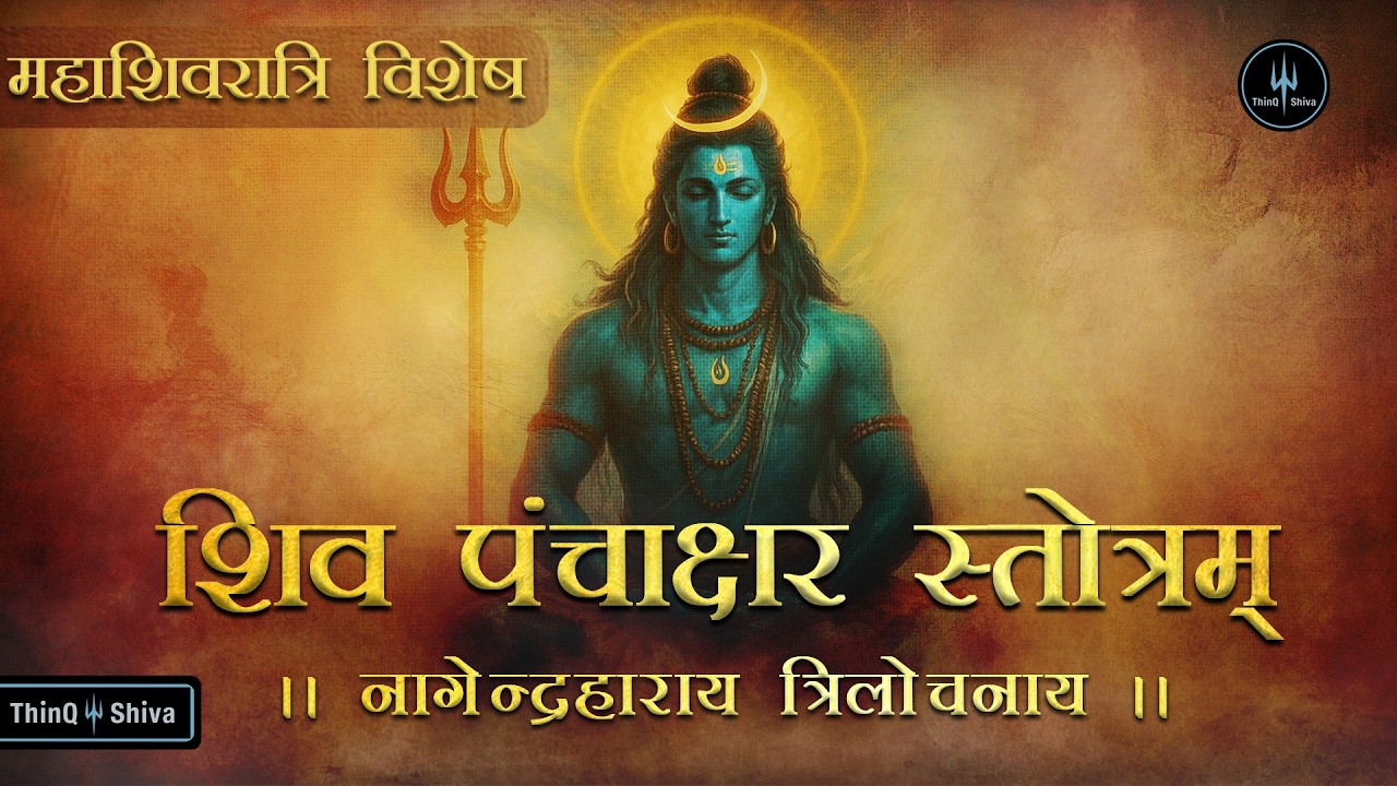 Powerful Shiva Panchakshara Stotram : Nagendra Haraya | श्री शिव पंचाक्षर स्तोत्र | शिवरात्रि स्पेशल