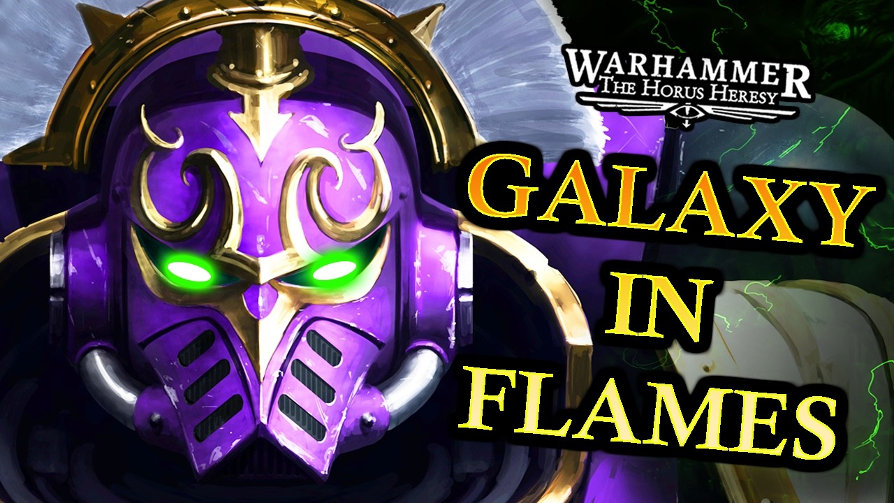 GALAXY IN FLAMES: Entire Horus Heresy EXPLAINED @Adeptusridiculous