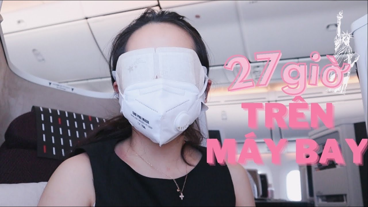 Du học Mỹ: 27 TIẾNG TRÊN MÁY BAY SANG MỸ 🇺🇸 | By Bling