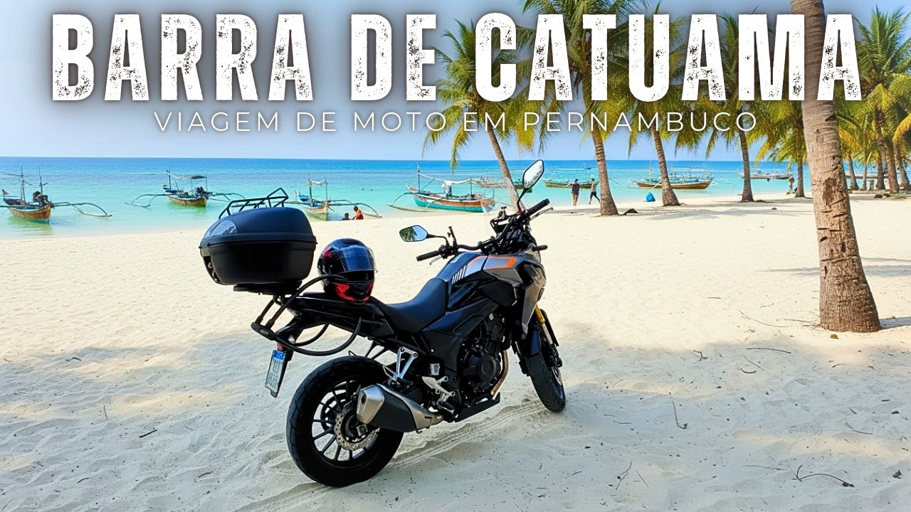 Viagem de moto para Barra de Catuama, um paraíso em Goiana – Pernambuco
