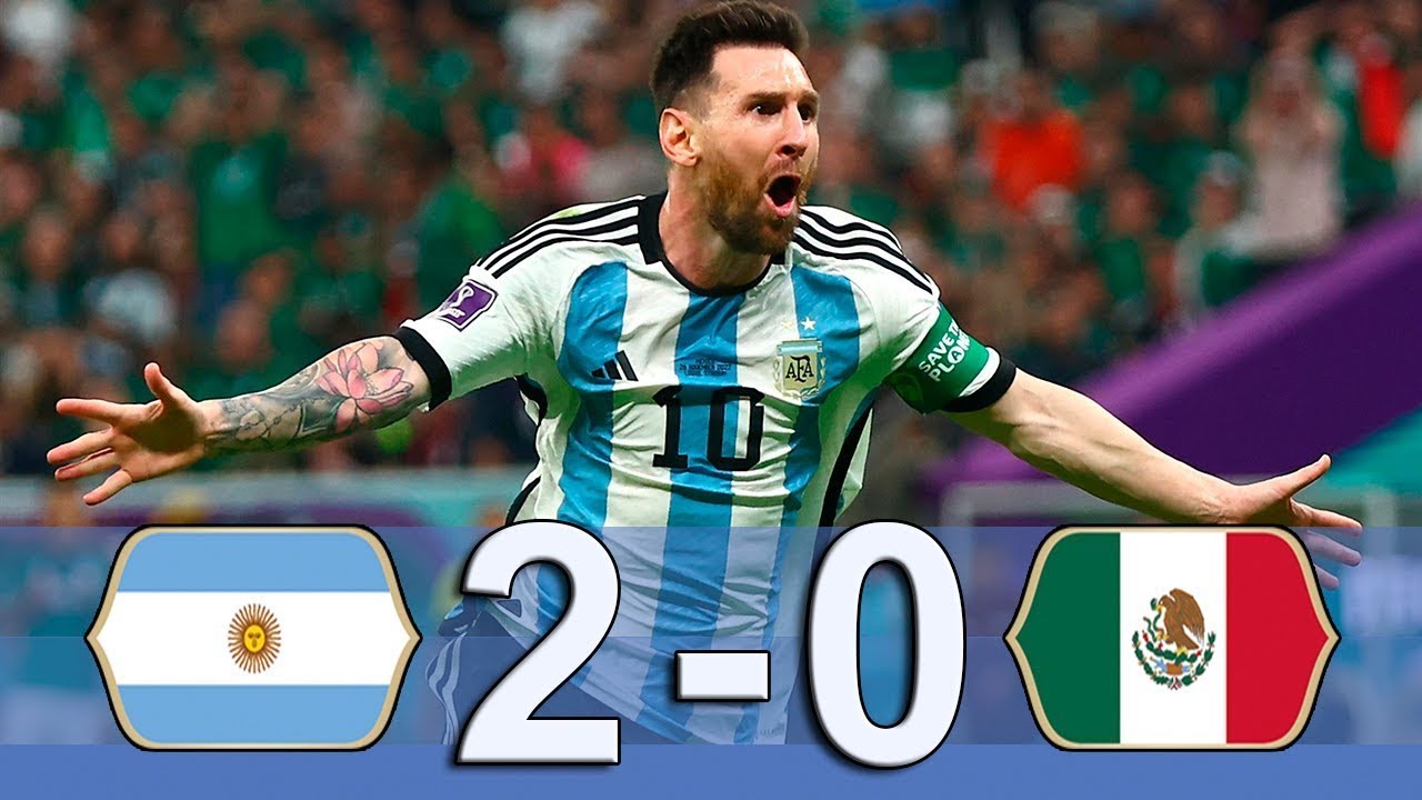 ملخص مباراة الأرجنتين 2-0 المكسيك 💥🔥 قطر◄2022🔥💥وجنون حفيظ دراجى