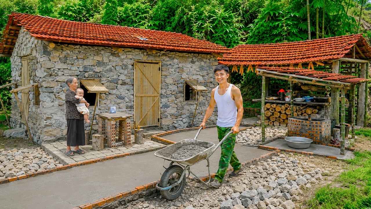 Full Video: The Journey of Expanding My Homestead While Caring for My Little Family in the Mountains