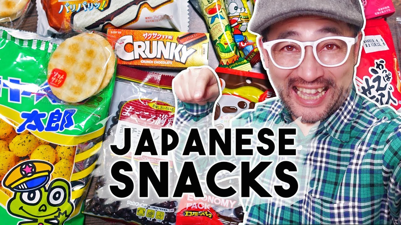 Satoshi's Favorite Japanese Snacks
