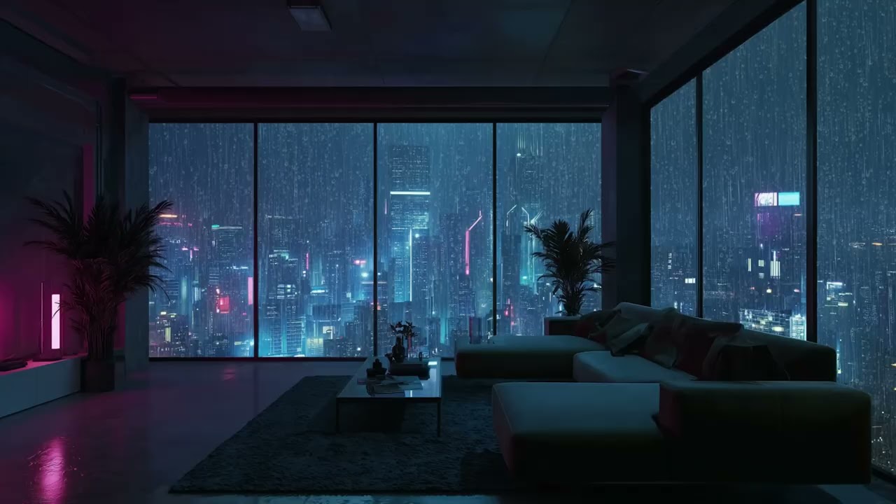 🌙 Deep Sleep Thunderstorm 🌧️ Heavy Rain and Relaxing Storm Sounds