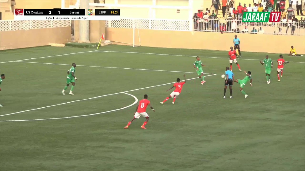 Ligue 1 : US Ouakam vs Jaraaf ( 25e journée - stade de Ngor )